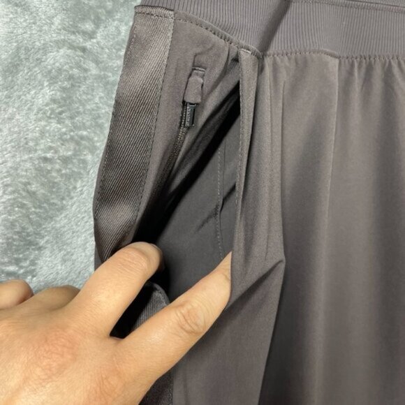 Athleta Pants Womens 18 Performance Nolita Slim Tapered Crop Pants Brown Jogger - Picture 4 of 9